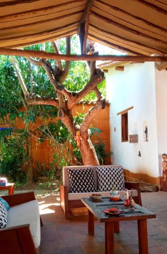 Posezení v ubytování Hotel Casa Canela