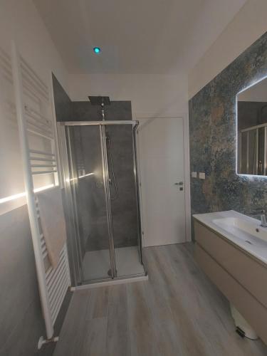 Ett badrum på Domotica Ancona