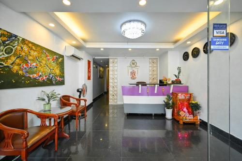 Khu vực sảnh/lễ tân tại 99 Bui Vien Hotel (Boutique)