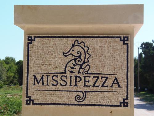 a sign for a museum with a horse on it at Missipezza Residence a Frassanito in Alimini