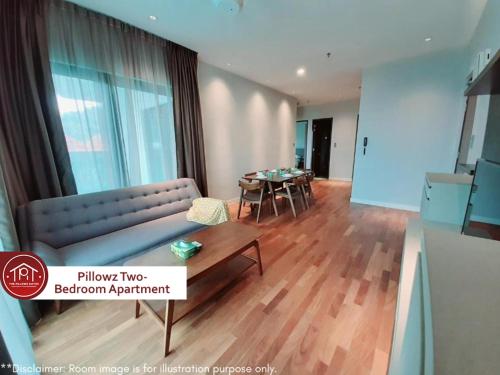 Ruang duduk di Geo38 Prime Suites Genting Highlands