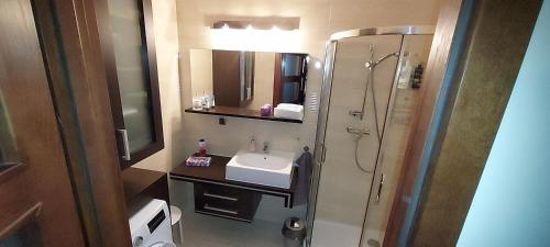 Kúpeľňa v ubytovaní Apartament blisko trasy S3