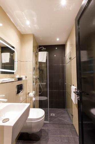 Ένα μπάνιο στο Boutique Hotel Poppenbütteler Hof