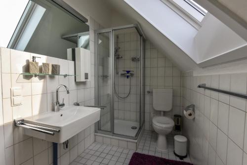Um banheiro em "Villa Ebba" Appartement Brise2