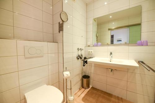 Koupelna v ubytování Haus "Jan am Strand" Appartement JAN005