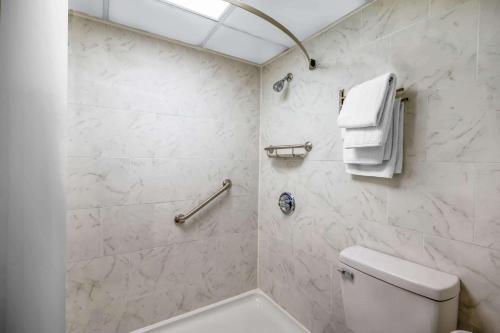 Kúpeľňa v ubytovaní Super 8 by Wyndham Perrysburg-Toledo