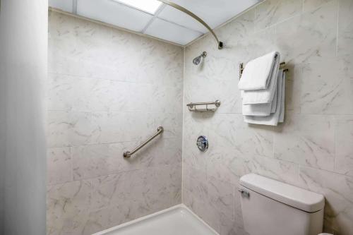 Bilik mandi di Super 8 by Wyndham Perrysburg-Toledo