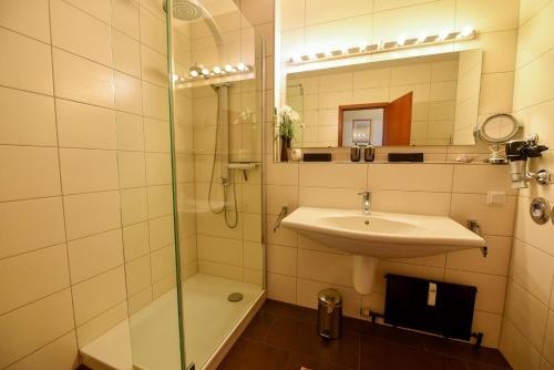 Een badkamer bij Haus "Jan am Strand" Appartement JAN416