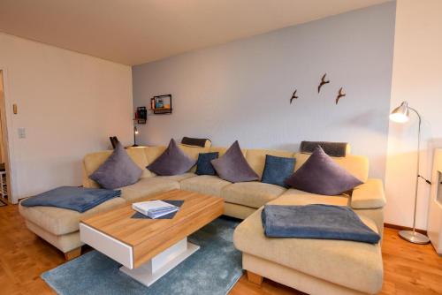 Posezení v ubytování Haus "Luv und Lee" Appartement LUV29