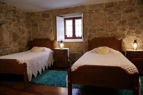 Voodi või voodid majutusasutuse Casa Real Danaia toas