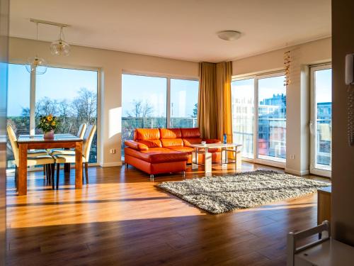 Area soggiorno di Słoneczna 10a w Jarosławcu Apartamenty nad morzem