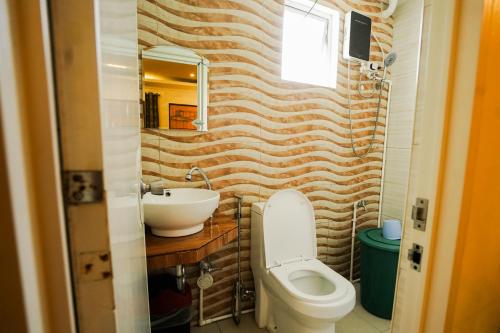 Koupelna v ubytování JEMZ Tagaytay Budget Transient