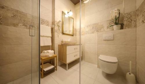 Koupelna v ubytování Residence Antiqua Rooms