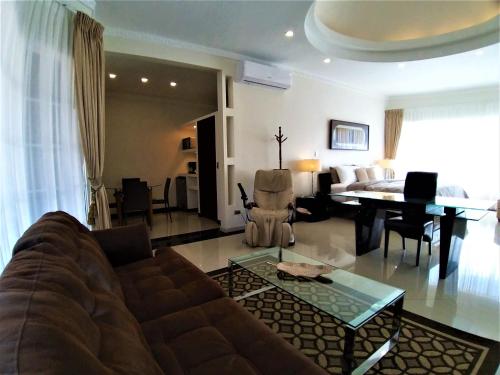 Posezení v ubytování Alameda Cariari Boutique Hotel
