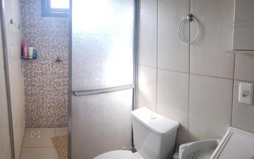 Ένα μπάνιο στο Residência Lagoa Jardim