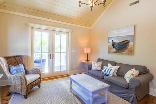 Posezení v ubytování Deja Blue