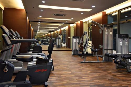 Фитнес-центр и/или тренажеры в NEW Condo Atlantis Melaka Town @ Memories