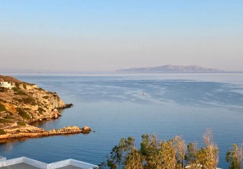 a view of a large body of water at SYROU LOTOS Studios & Apartments in Kinion