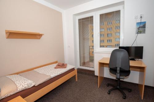 Postel nebo postele na pokoji v ubytování PENZION MAXIM