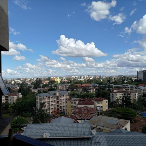 a view of a city from the roof of a building at Westpoint Suites by Senga in Nairobi