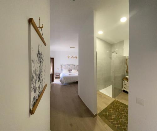 A bathroom at Casa Elsa Almagro