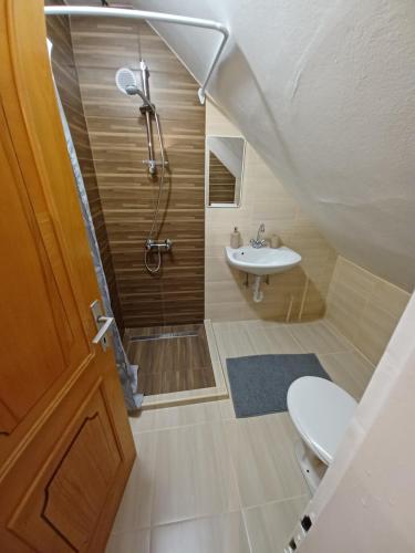 Ένα μπάνιο στο Jánk Apartman