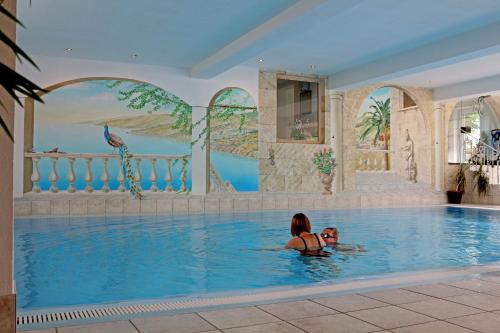 Bazén v ubytování Alpenhotel Regina nebo v jeho okolí