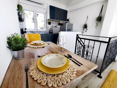 Posezení v ubytování Apartments Lino