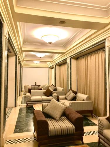 Χώρος καθιστικού στο Residence Royal - Deluxe