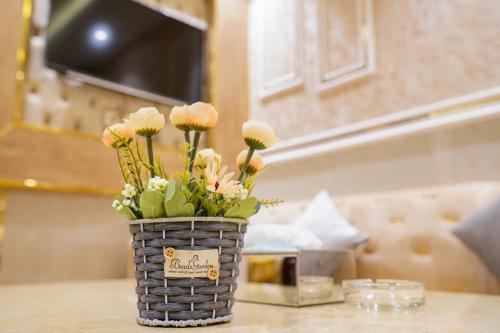 Μια τηλεόραση ή/και κέντρο ψυχαγωγίας στο Lambert ApartHotel