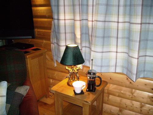 Χώρος καθιστικού στο Pheasant Lodge Scottish Borders