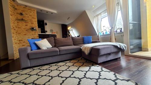 Posezení v ubytování APARTAMENT 202