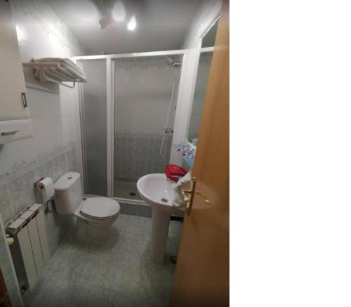 Ванна кімната в Pensión El Otero