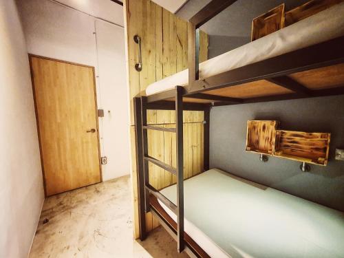 Palanda nebo palandy na pokoji v ubytování 62巷背包客棧 Lane62 Hostel