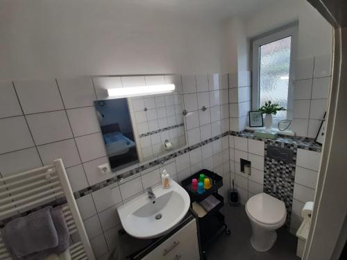 Koupelna v ubytování Haus Apricum - schön wohnen & gratis parken