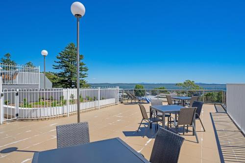 Μπαλκόνι ή βεράντα στο Nelson Towers Motel & Apartments