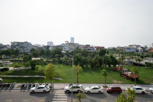 Nespecifikovaný výhled na destinaci Thôn Trường Giang nebo výhled na město při pohledu z hotelu