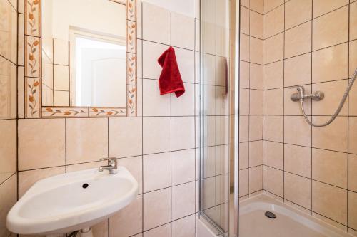 Et badeværelse på Caramba