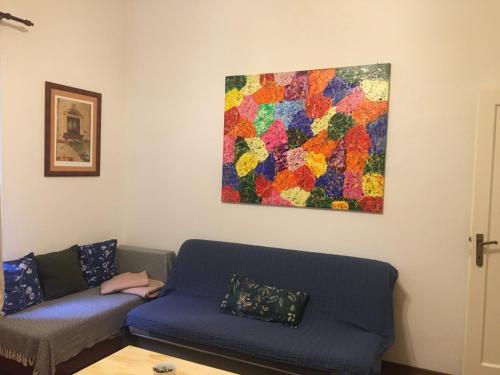 Ein Sitzbereich in der Unterkunft Relax inn Condominium-Zagreb