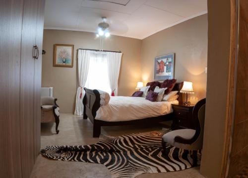 מיטה או מיטות בחדר ב-Casa con Vistas