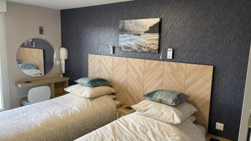 Ένα ή περισσότερα κρεβάτια σε δωμάτιο στο Coin Perdu B&B, Chambre d hôte