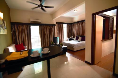 Katil atau katil-katil dalam bilik di Bayou Lagoon Park Resort