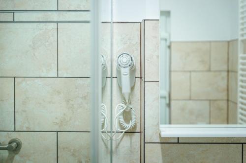 Ένα μπάνιο στο Apartament Central Salvo