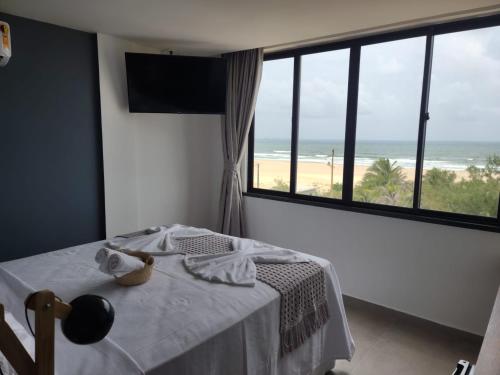 Ένα ή περισσότερα κρεβάτια σε δωμάτιο στο Maly Boutique Hotel