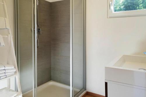 Bathroom sa 4 star holiday home in Gaal im Murtal