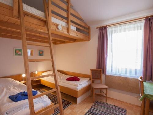 Postel nebo postele na pokoji v ubytování Ferienhaus in Falkenstein
