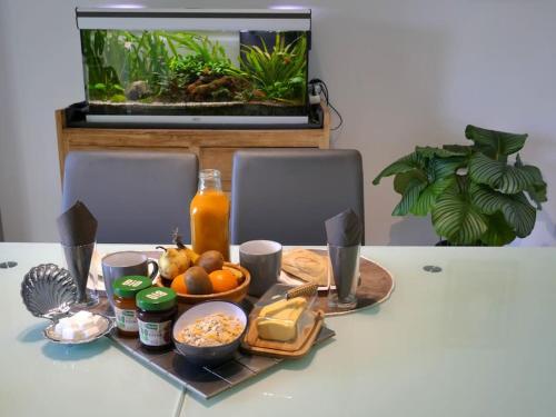 Jídlo v bed and breakfast nebo okolí