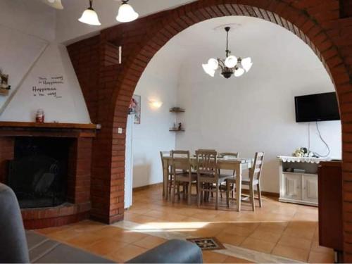 Μια τηλεόραση ή/και κέντρο ψυχαγωγίας στο Alloggio Turistico Lidia
