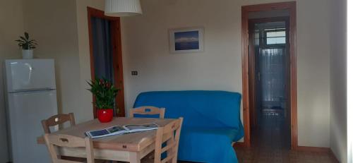 Posezení v ubytování Le Barchette