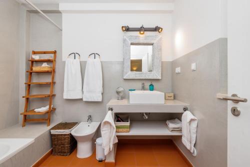 Kylpyhuone majoituspaikassa Villa Nova